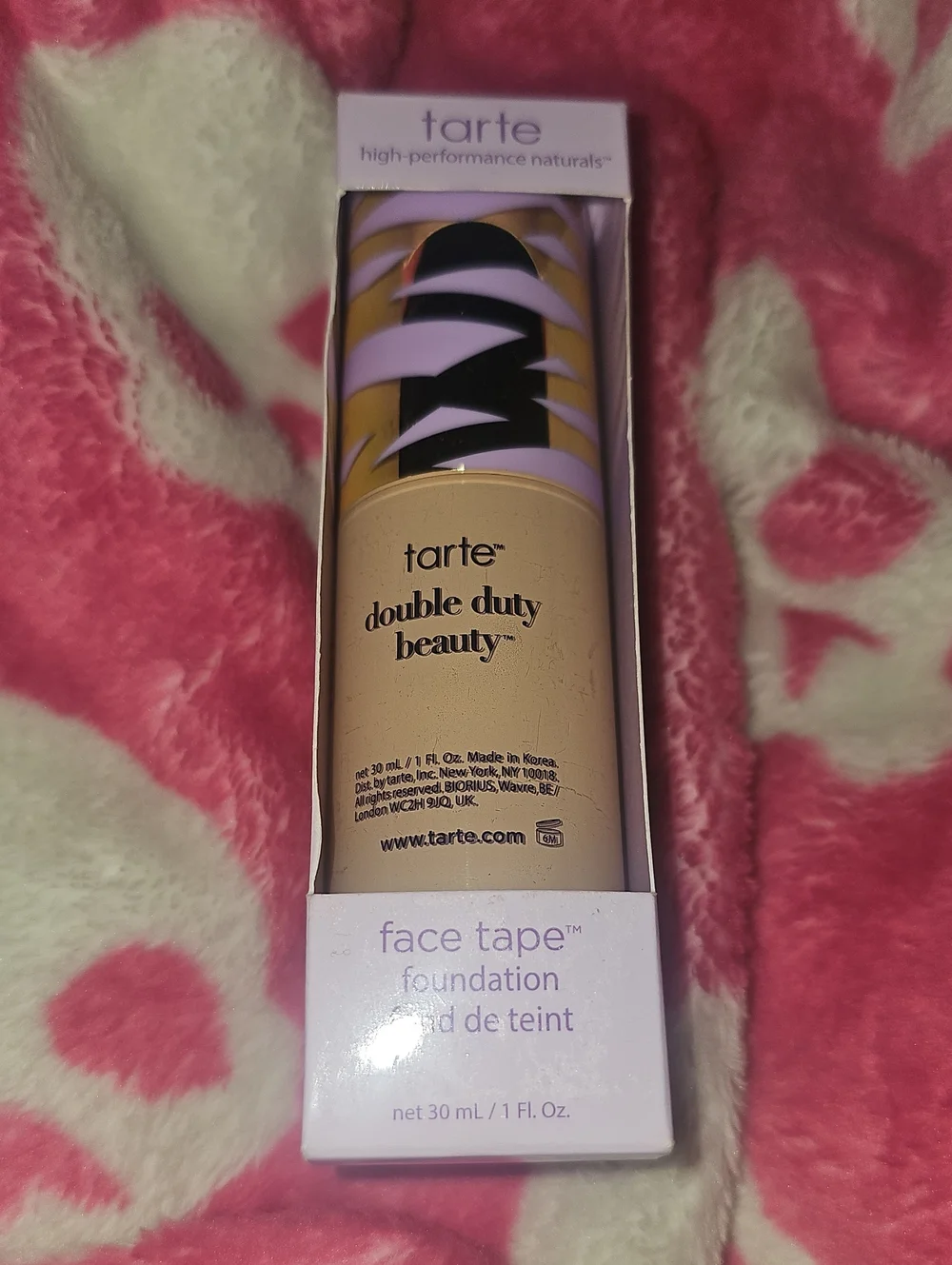 NIB TARTE  FACE TAPE FOUNDATION IN 27 S LITE MEDIUM SAND